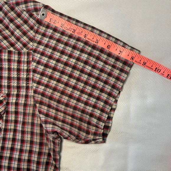 Dickies Button-Down Pearl Snap Shirt Size XL - Picture 5 of 8